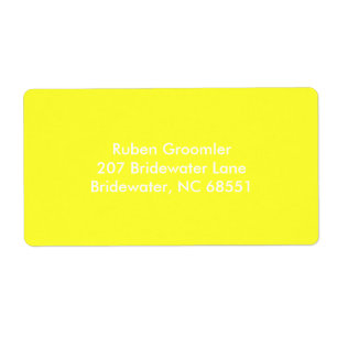 Etiqueta Colorido Superior