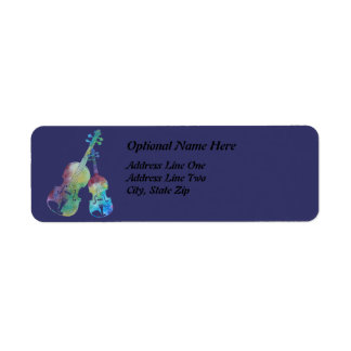 Etiqueta Colorwash Violin e Viola