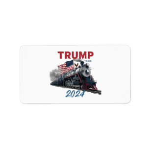 Etiqueta Comboio de Tump 2024