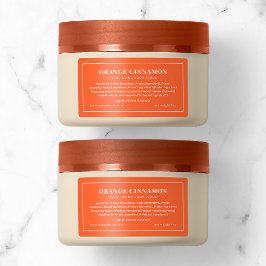 Etiqueta Componentes de cores editáveis de borda branca mod