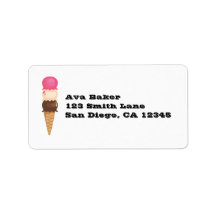 Cone de Sorvete Triplo