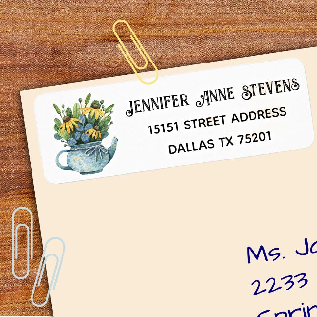 Etiqueta Confluentes Dourados de Aquarela em Chamada, Ender (Criador carregado)