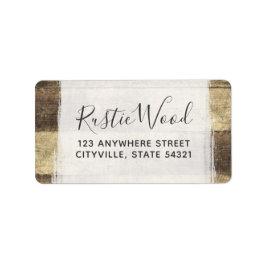 Etiqueta Conselhos de galpões de Fazenda de madeira russa