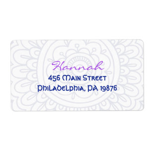 Etiqueta Convite Hamsa Bat Mitzvah