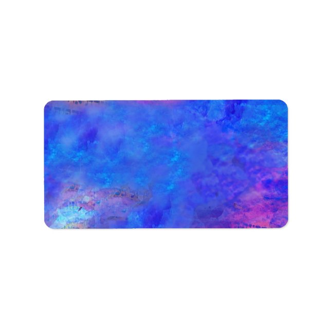 Etiqueta Convite Torah & Tulips Bat Mitzvah (Frente)