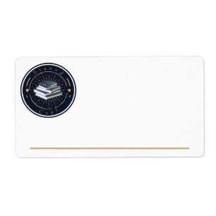 Etiqueta Cópia Assinada, Pilha de Livros