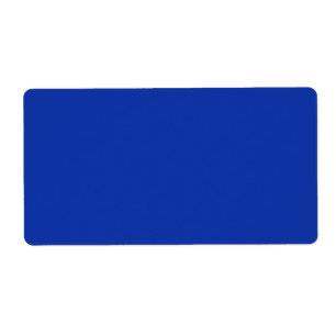 Etiqueta cor azul egípcio