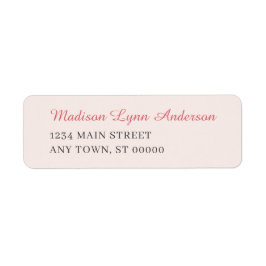 Etiqueta Cor-de-rosa