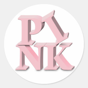 Etiqueta COR-DE-ROSA da consciência do cancro da