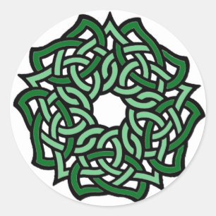 Etiqueta cor-de-rosa do irlandês