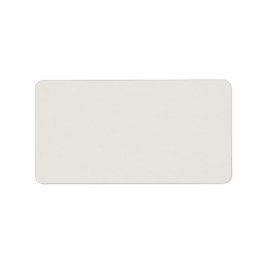 Etiqueta Cor Sólida Snowbound