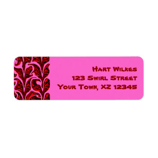 Etiqueta Corações Inchados