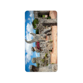 Etiqueta Coral Castle Flexible Magnet