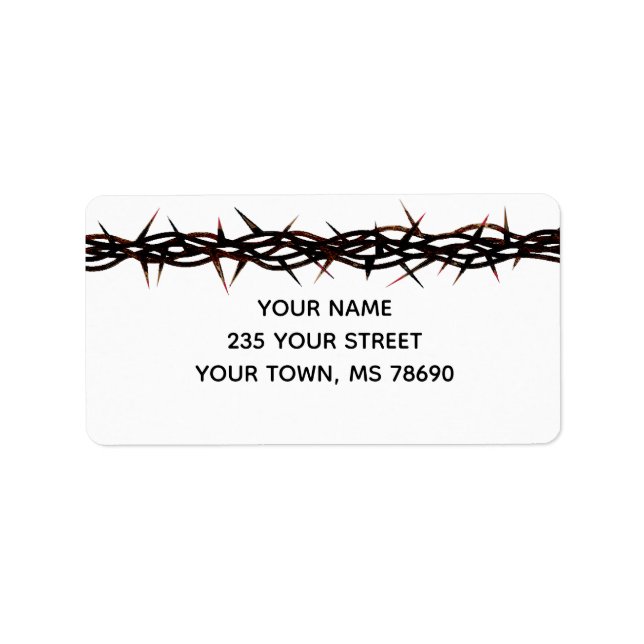 Etiqueta Coroa de Cornos (Frente)