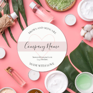 Etiqueta Cosmética Personalizada Homemade