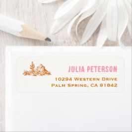 Etiqueta Cowgirl Western Rodeo Party 