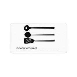 Etiqueta Cozinhar caseiras