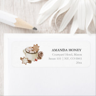 Etiqueta Cozy Holiday Deseja