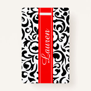 Etiqueta / Crachá de mala preta