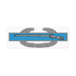 Etiqueta Crachá do Exército de Veterano