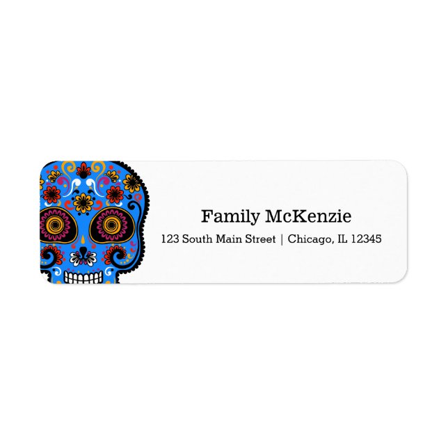 Etiqueta Crânio (Frente)