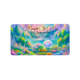 Etiqueta Crater Lake Cloud Gardening Address Labels