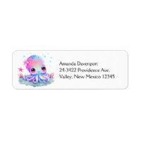 Criatura do Mar de Octopus Cute