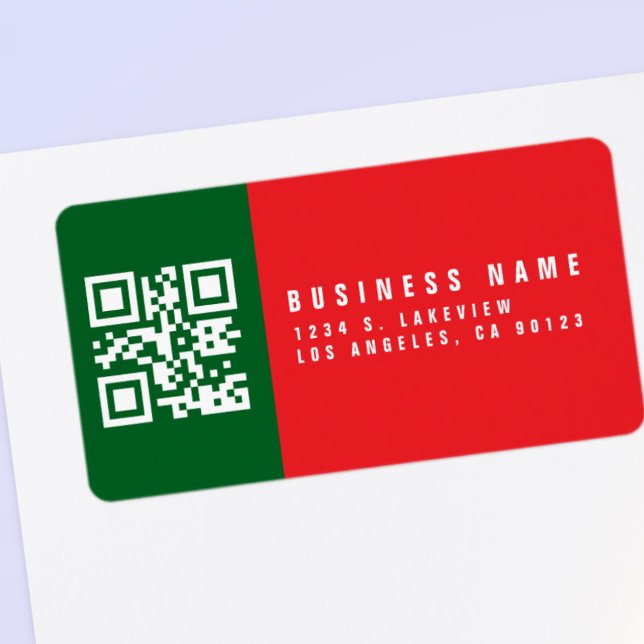 Etiqueta Crie um Código QR Escaneável | Endereço de Devoluç (Criador carregado)