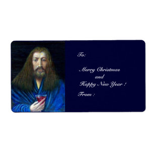 ETIQUETA CRISTO JESUS, O RÓTULO DO CHALICE