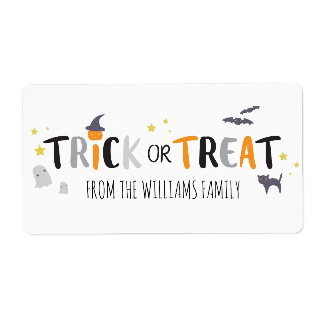 Etiqueta Critério Spooky (Frente)