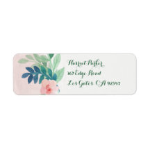 Crot Girly Fine Floral Watercolor