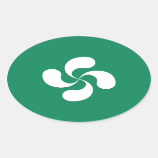 Etiqueta Cruz Basca “Lauburu "