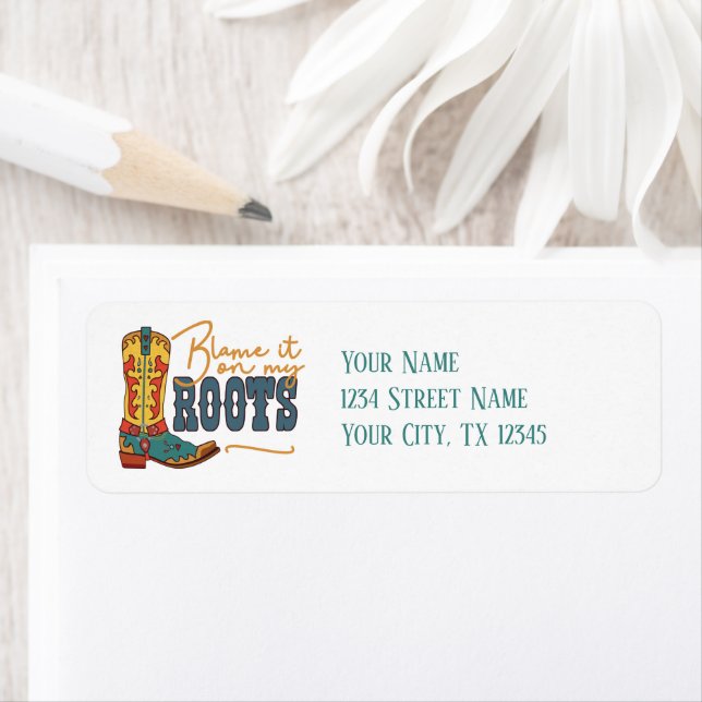 Etiqueta Culpe-O Nas Minhas Raízes (Insitu)