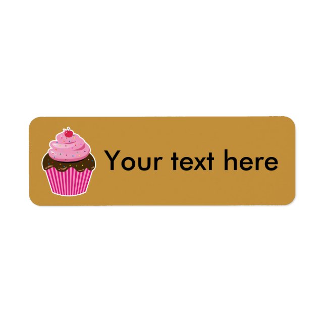 Etiqueta Cupcake (Frente)