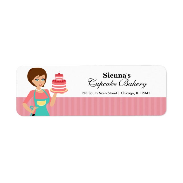 Etiqueta Cupcake (Frente)