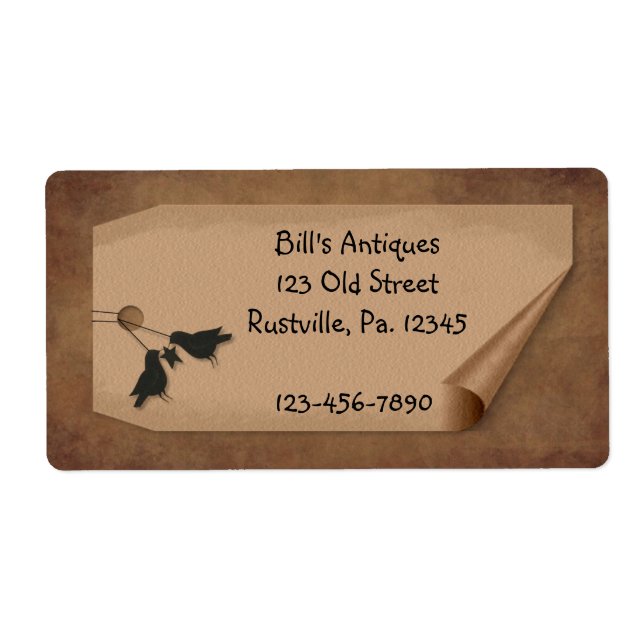 Etiqueta Curva Etiqueta Etiqueta de Produto (Frente)