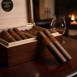 Etiqueta Custom Bachelor Party Cigar Wrap