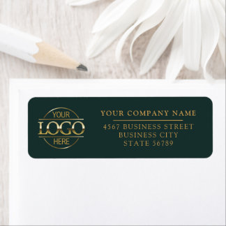 Etiqueta Custom Company Business Logo Return Address