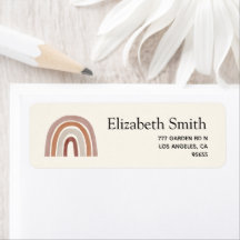 Cute Rainbow Boho Baby Shower