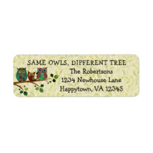 Cute Whimsical Ownership New Home Return Address