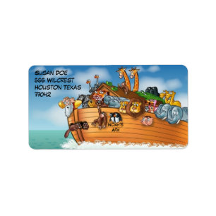 Etiqueta da arca de Noah
