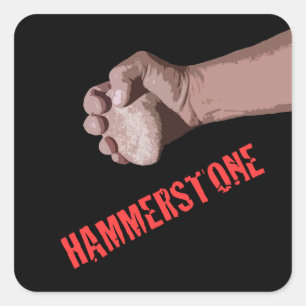Etiqueta da banda de Hammerstone