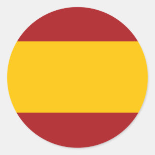 Etiqueta da bandeira da espanha