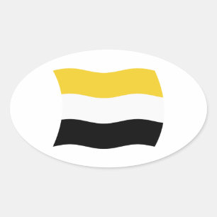 Etiqueta da bandeira de Garifuna