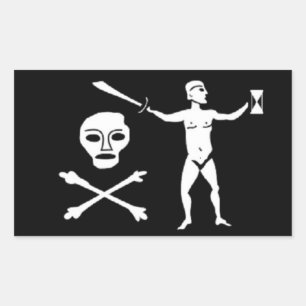 Etiqueta da bandeira de pirata de Walter Kennedy