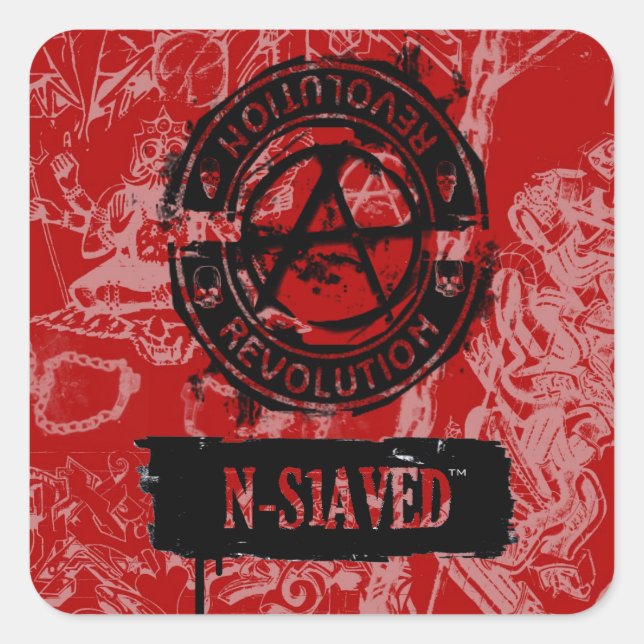 Etiqueta da batida da revolução (Frente)