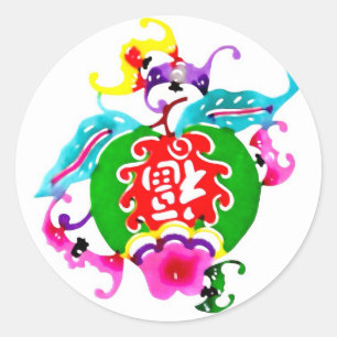 Etiqueta da boa sorte