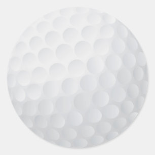 etiqueta da bola de golfe
