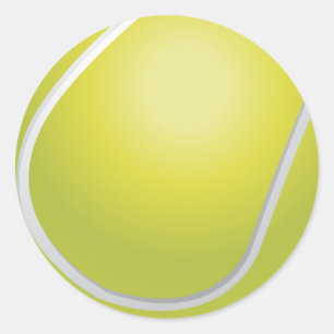 Etiqueta da bola de tênis