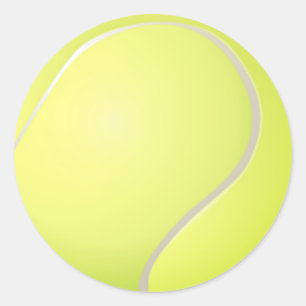 Etiqueta da bola de tênis